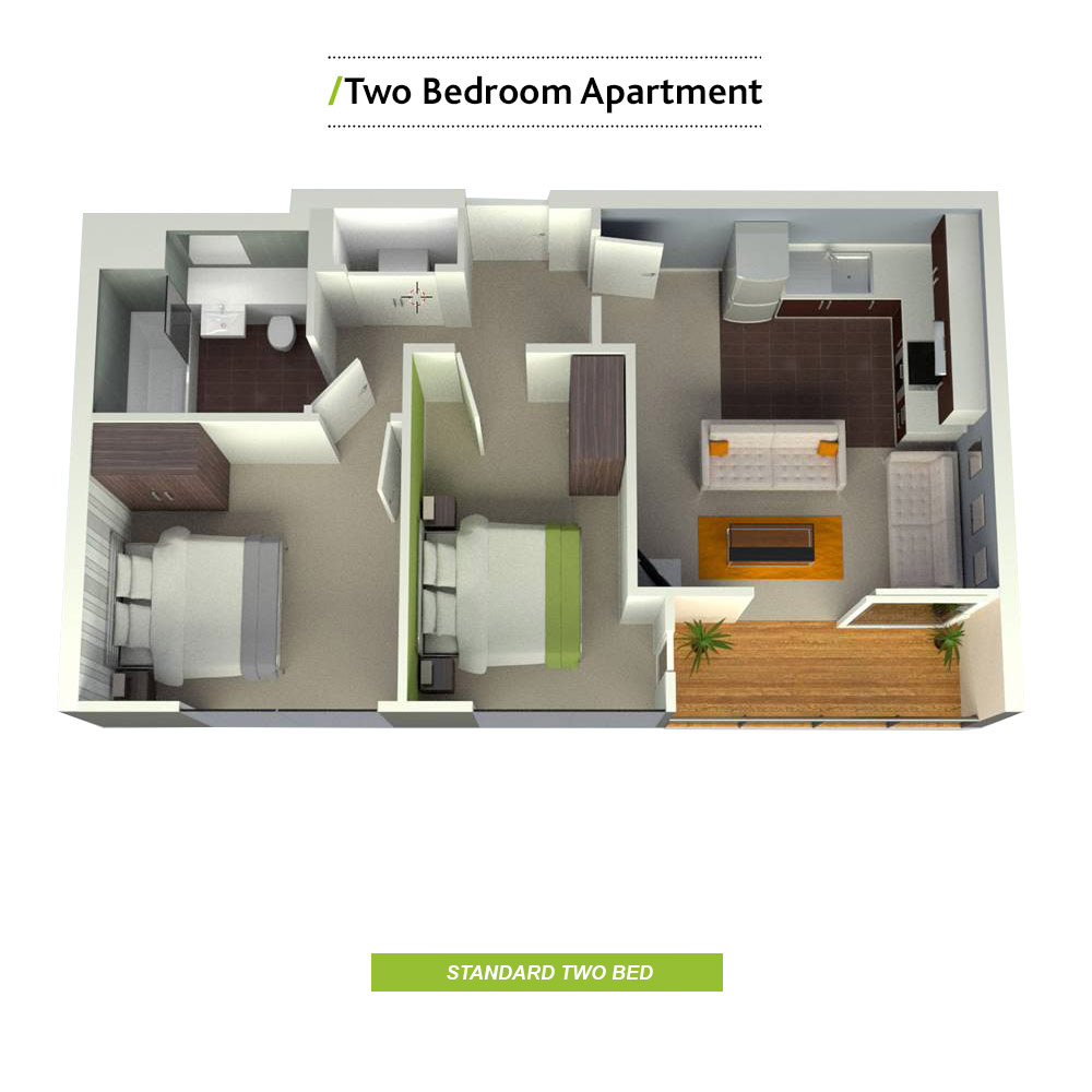 2 Bedroom Apartment Velocity Village Sheffield